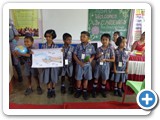 School students drawing competition about the theme
